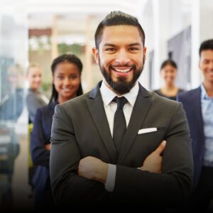 CEO and team